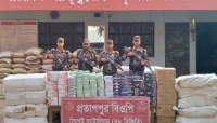 সিলেটে এযাবৎকালের সর্ববৃহৎ চোরাই চালান জব্দ